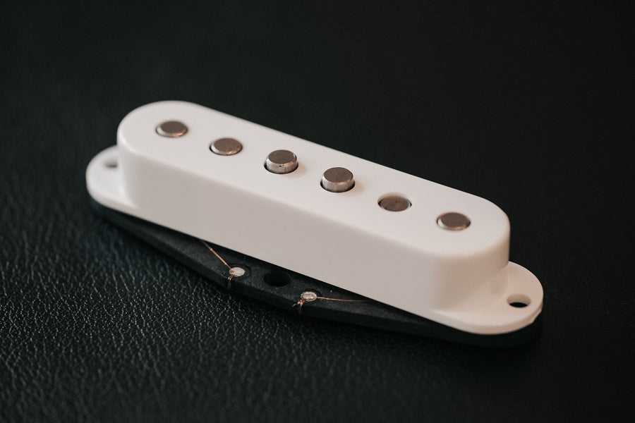 S-Sky Loaded Pickguard - White